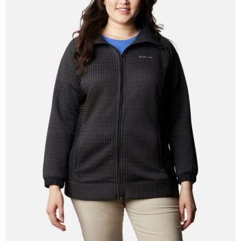 Columbia Ženske Jakne - Saturday Trail Full Zip Plus Size Crne | XZHG-61837